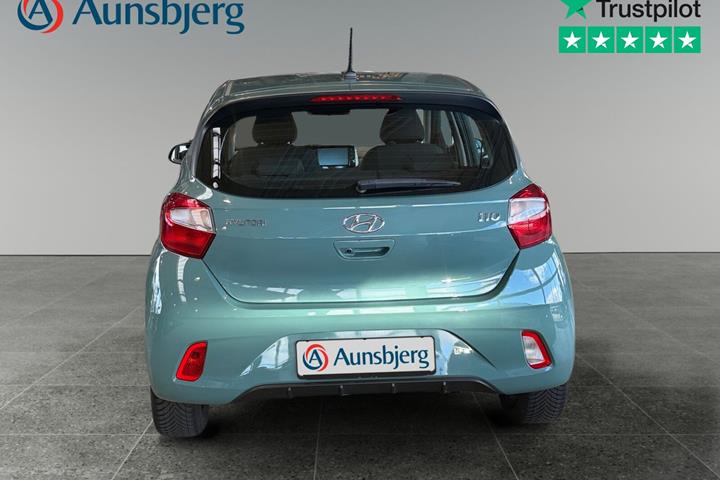 Grøn Hyundai i10 fra 2022