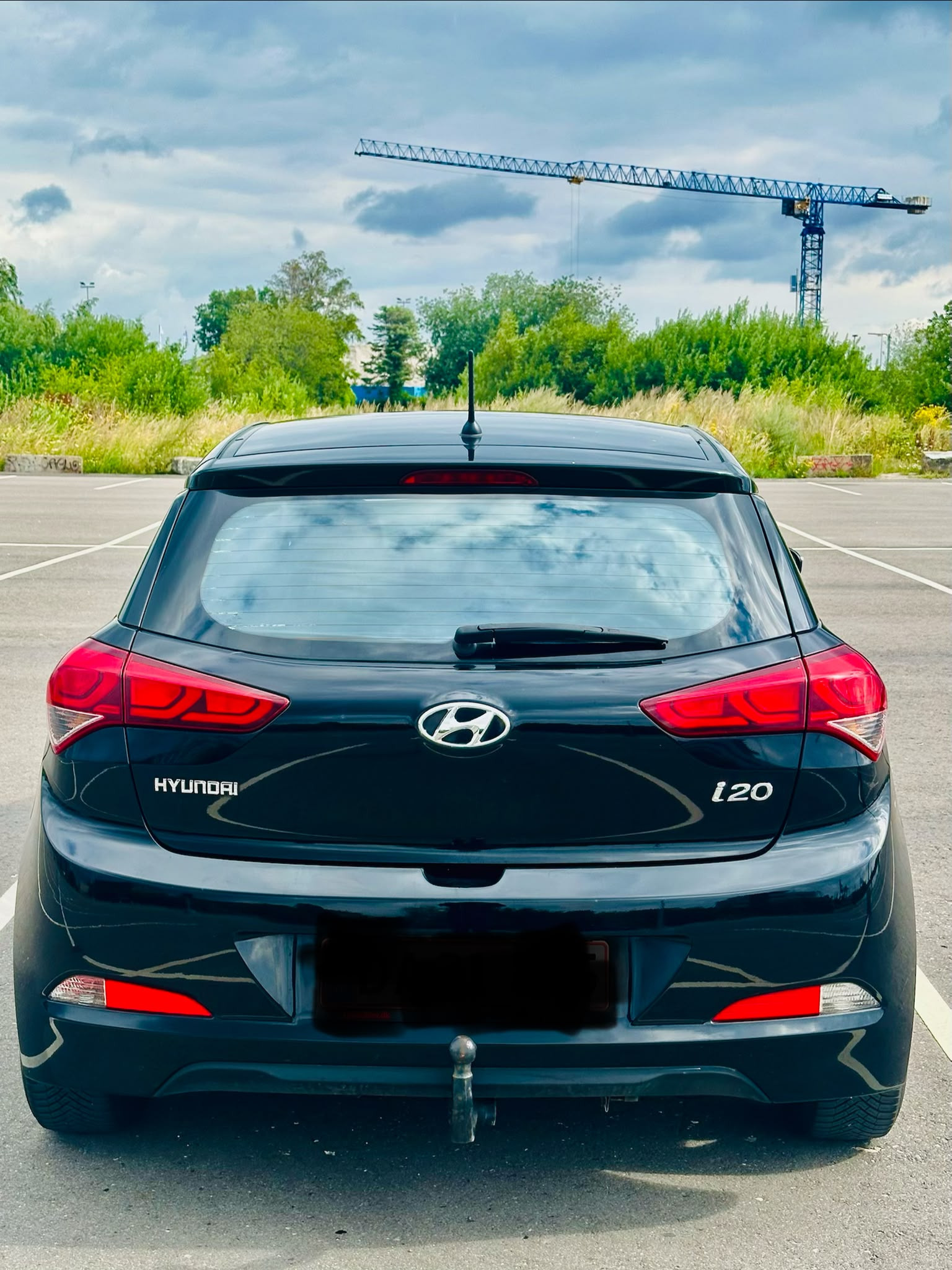 Sort Hyundai i20 fra 2018