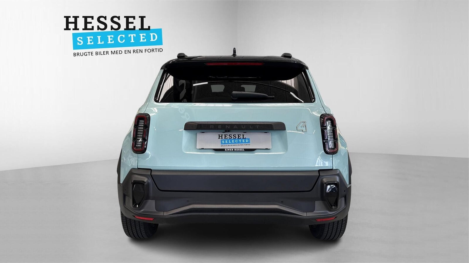 Grøn Renault 4 E-Tech fra 2025