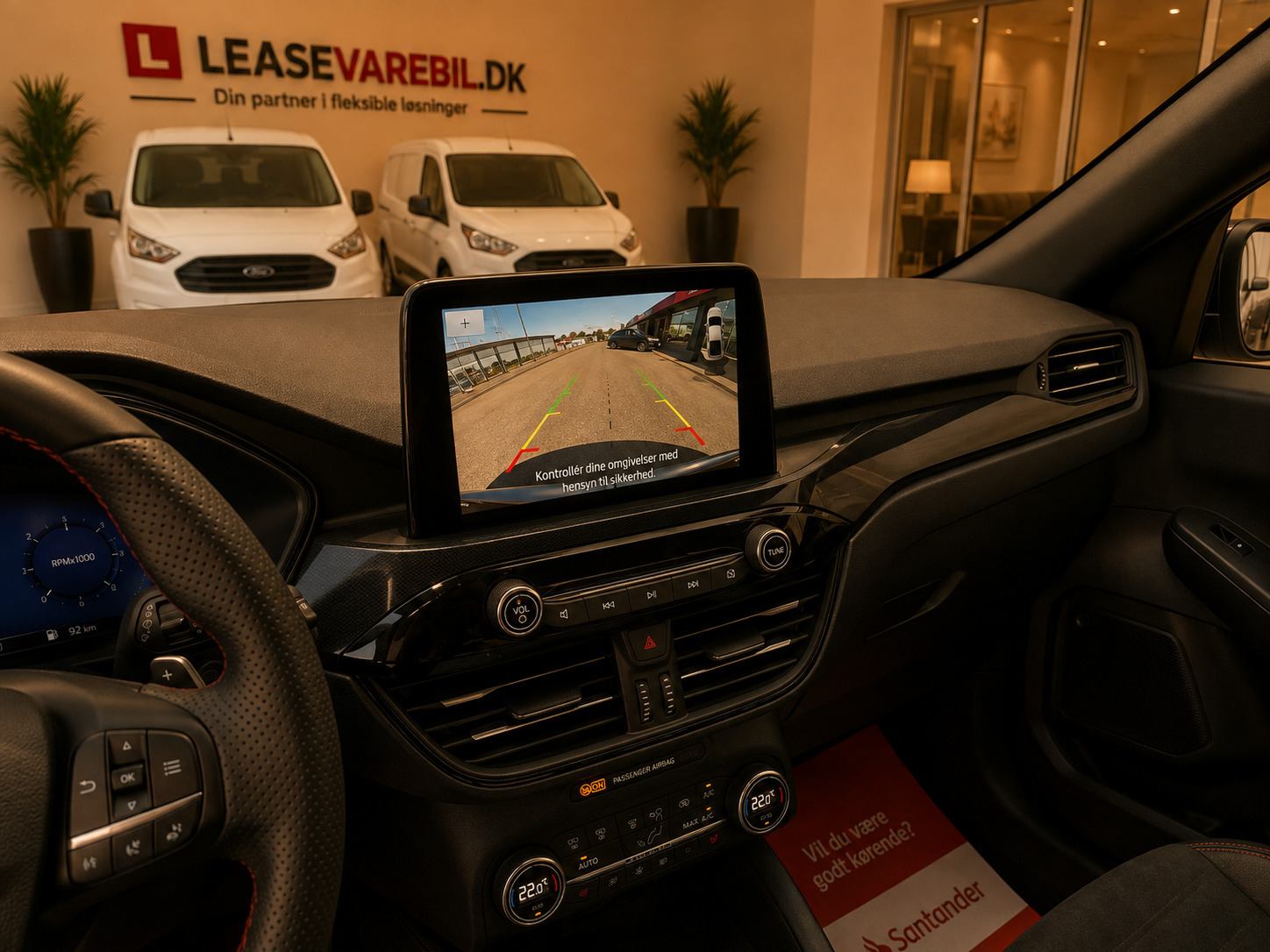 Hvid Ford Kuga fra 2022