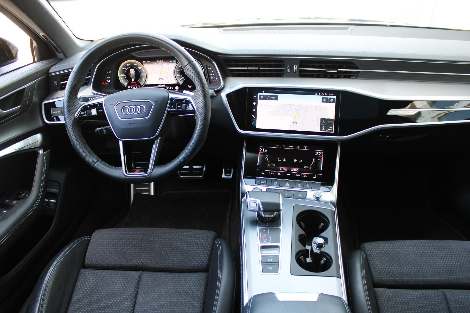 Sort Audi A6 fra 2023