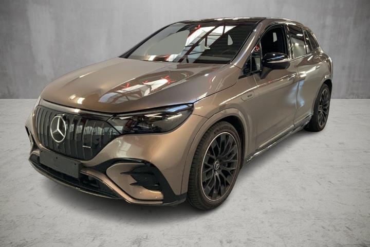 Brun Mercedes EQE43 SUV fra 2023