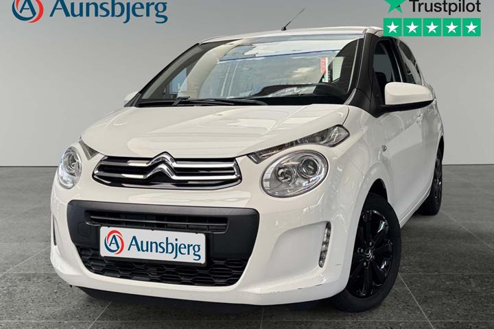 Hvid Citroën C1 fra 2021 set udefra