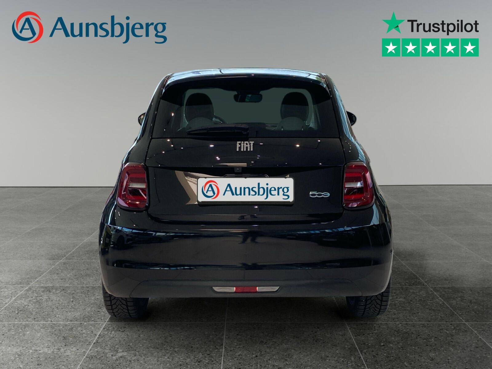 Sort Fiat 500e fra 2024