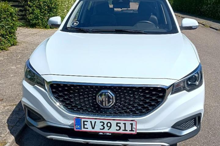 Hvid MG ZS EV fra 2021