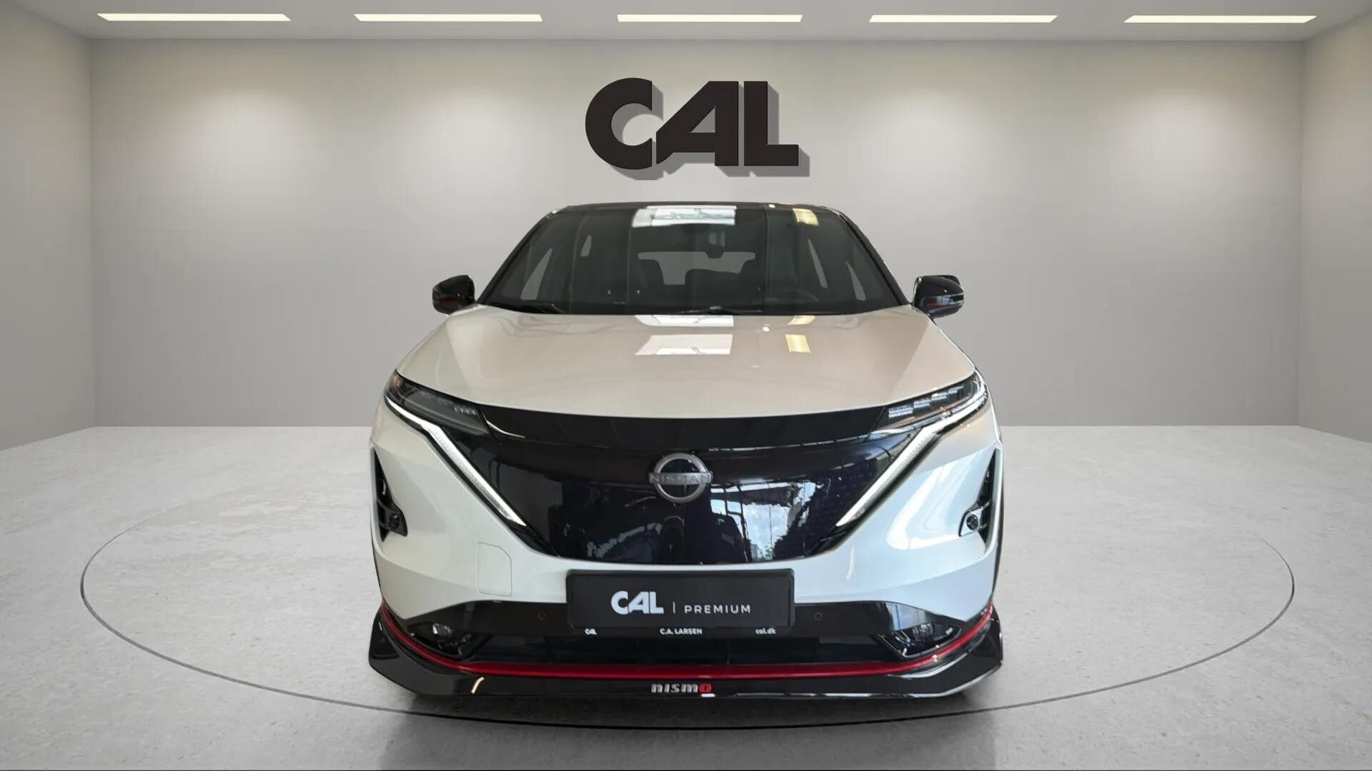 Hvid Nissan Ariya fra 2026