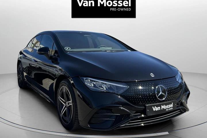 Sort Mercedes EQE 350+ fra 2025