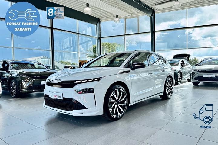 Sort Skoda Enyaq fra 2026