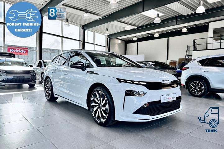 Sort Skoda Enyaq fra 2026