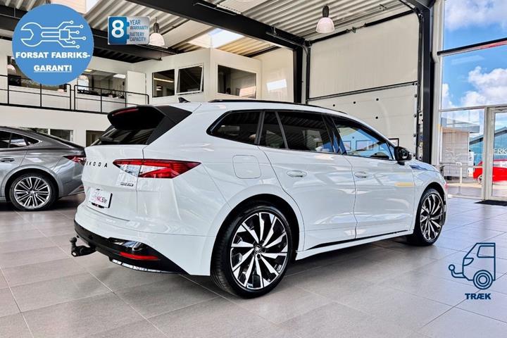 Sort Skoda Enyaq fra 2026