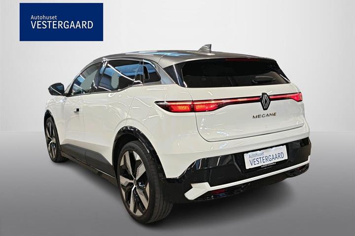 Hvid Renault Megane E-Tech fra 2023