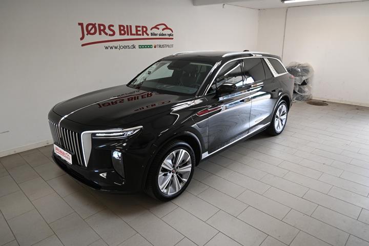 Sort Hongqi E-HS9 fra 2024