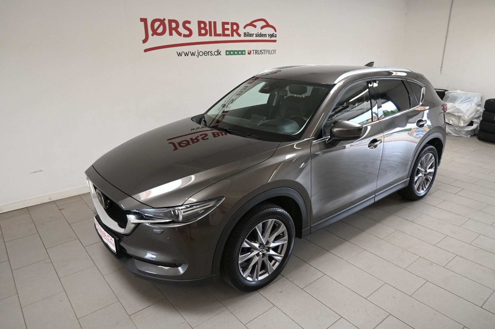 Grå Mazda CX-5 fra 2019