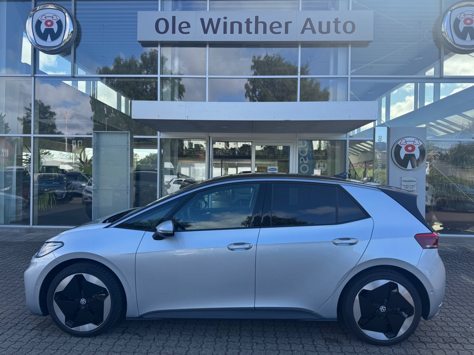 Sølv VW ID.3 fra 2025