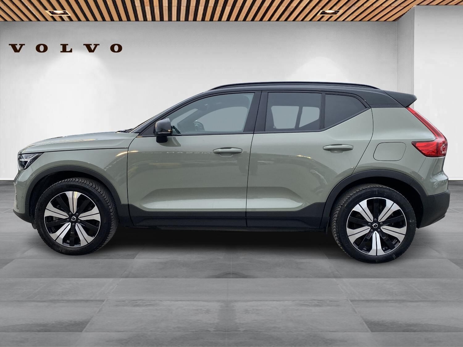 Grøn Volvo XC40 fra 2022