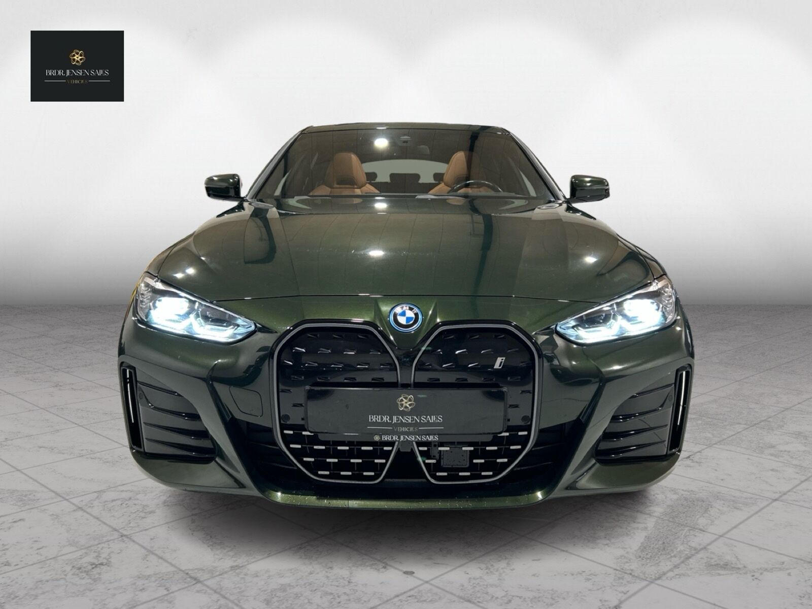 Grøn BMW i4 fra 2023
