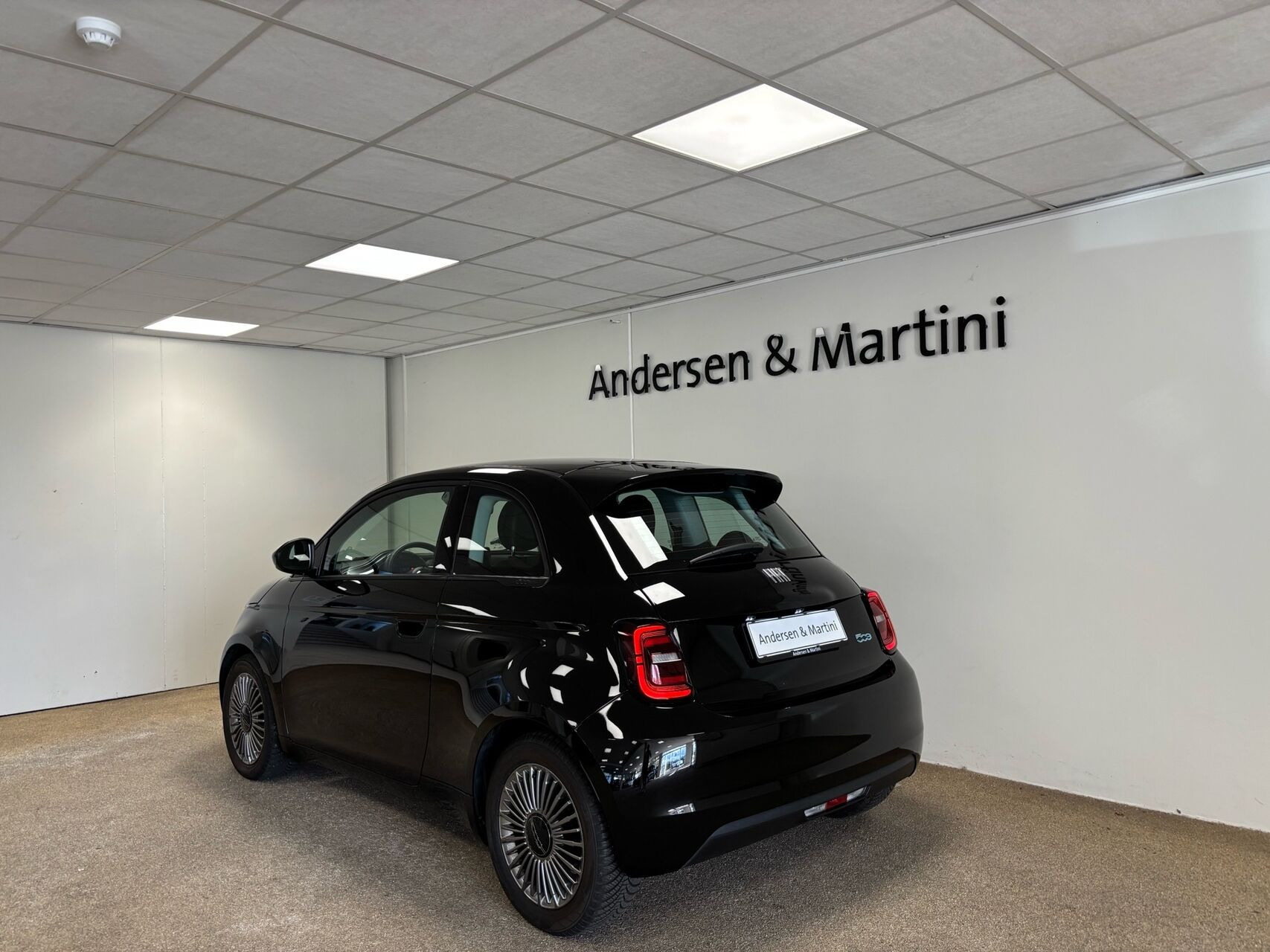 Sort Fiat 500e fra 2023