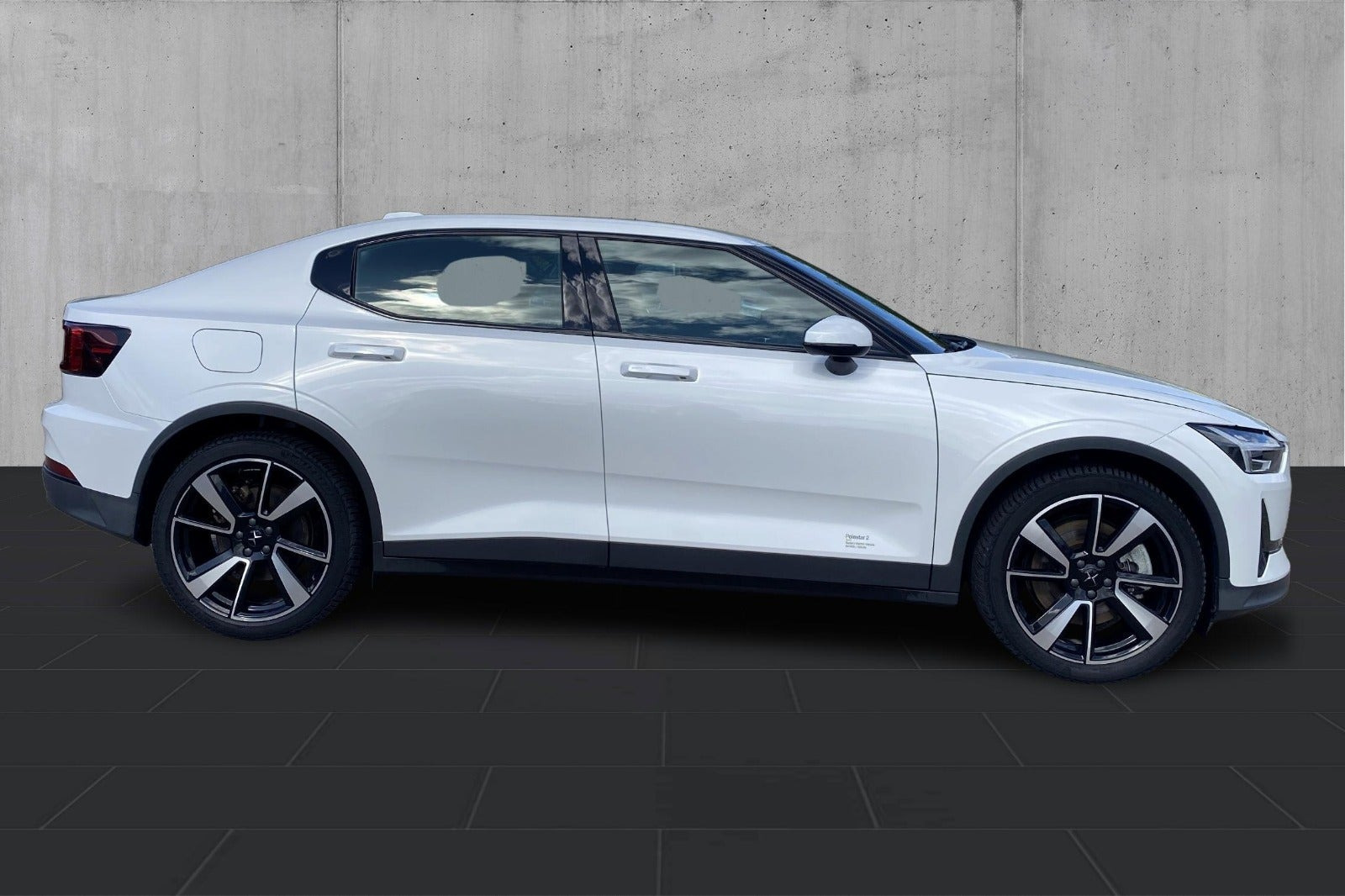 Hvid Polestar 2 fra 2022