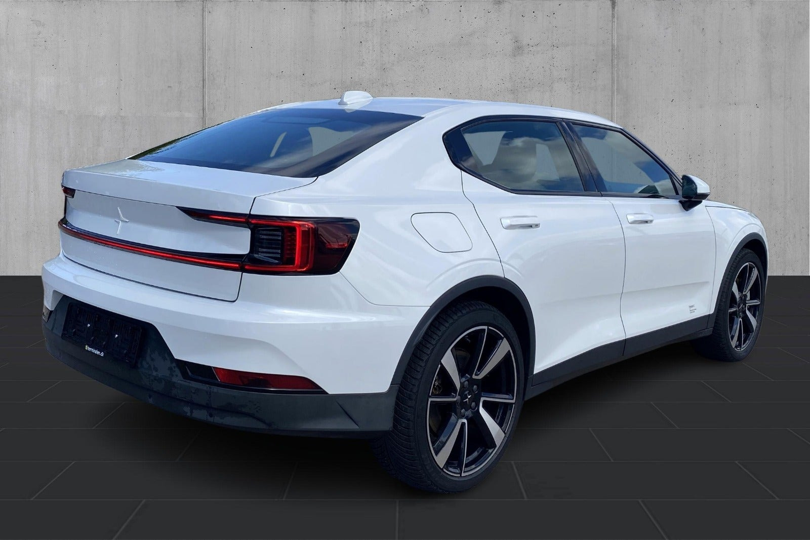 Hvid Polestar 2 fra 2022