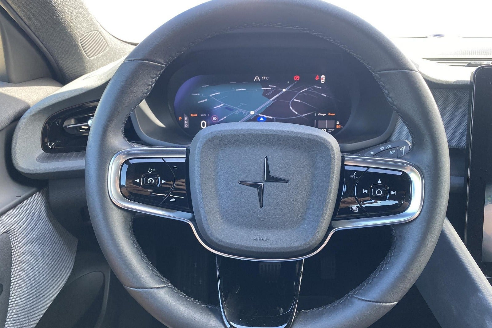 Hvid Polestar 2 fra 2022