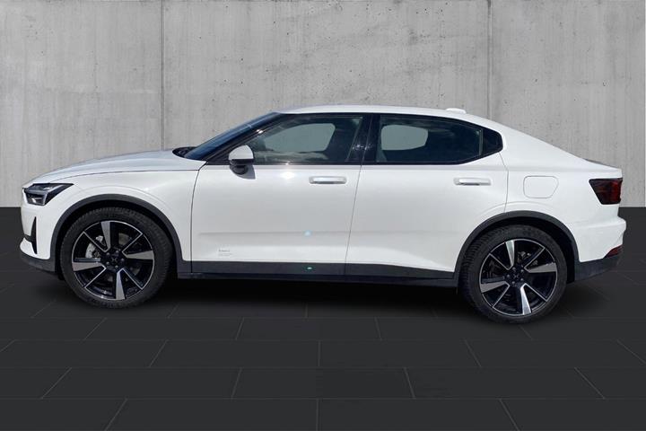 Hvid Polestar 2 fra 2022