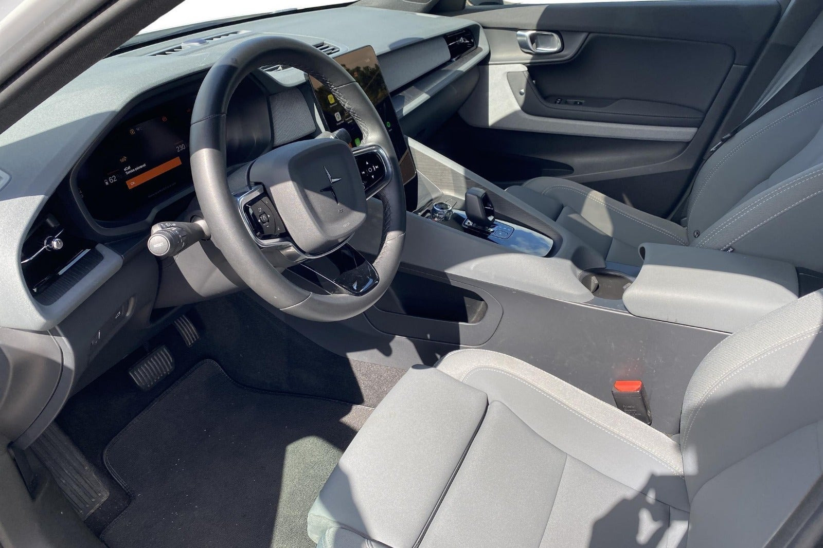 Hvid Polestar 2 fra 2022