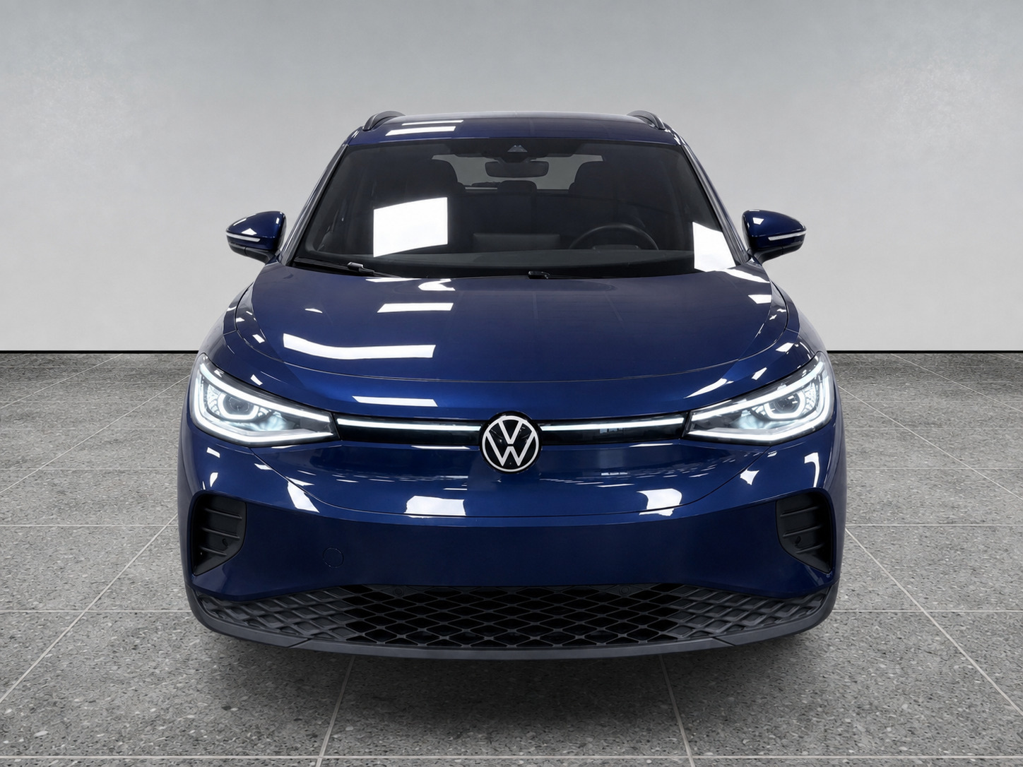 Blå VW ID.4 fra 2025