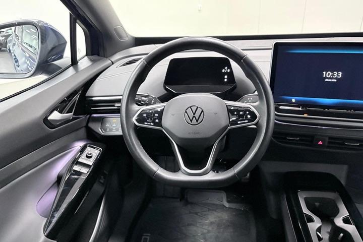 Blå VW ID.4 fra 2025