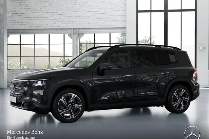 Sort Mercedes GLB250+ fra 2026