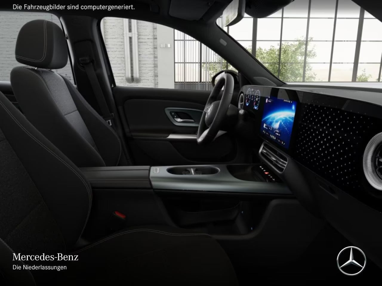 Sort Mercedes GLB250+ fra 2026