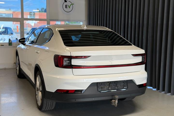 Hvid Polestar 2 fra 2024