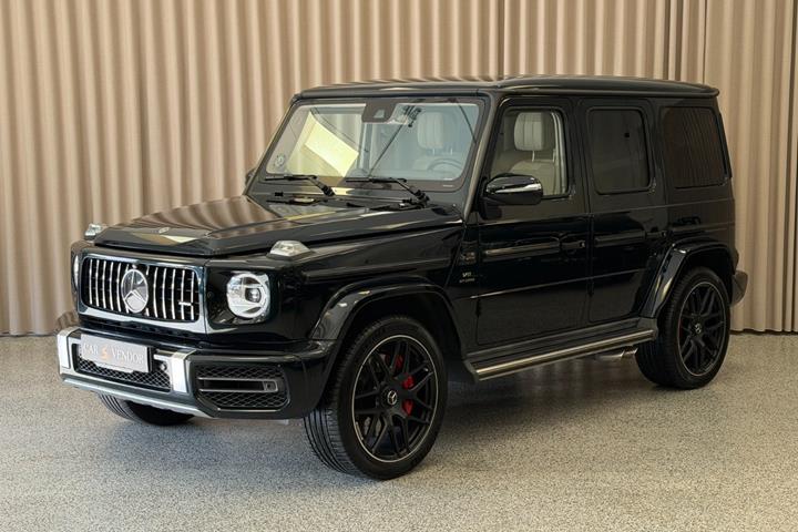 Grøn Mercedes G63 fra 2018