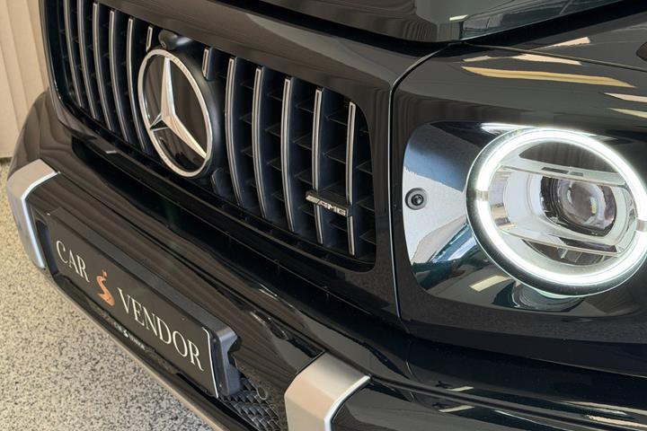 Grøn Mercedes G63 fra 2018