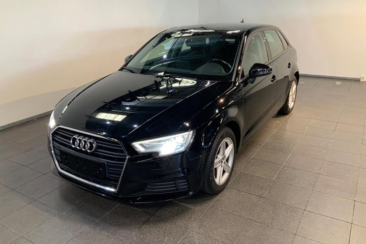 Sort Audi A3 fra 2018