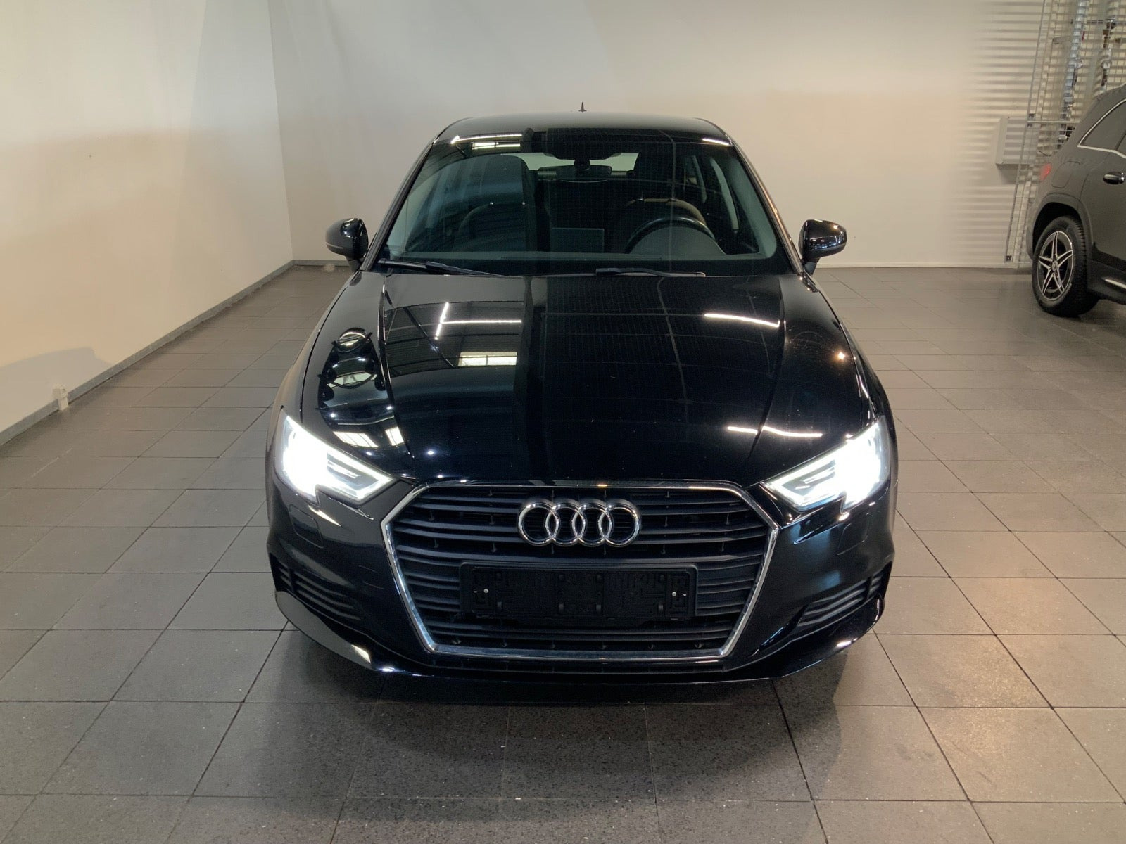 Sort Audi A3 fra 2018