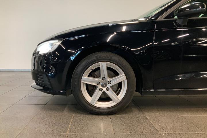 Sort Audi A3 fra 2018