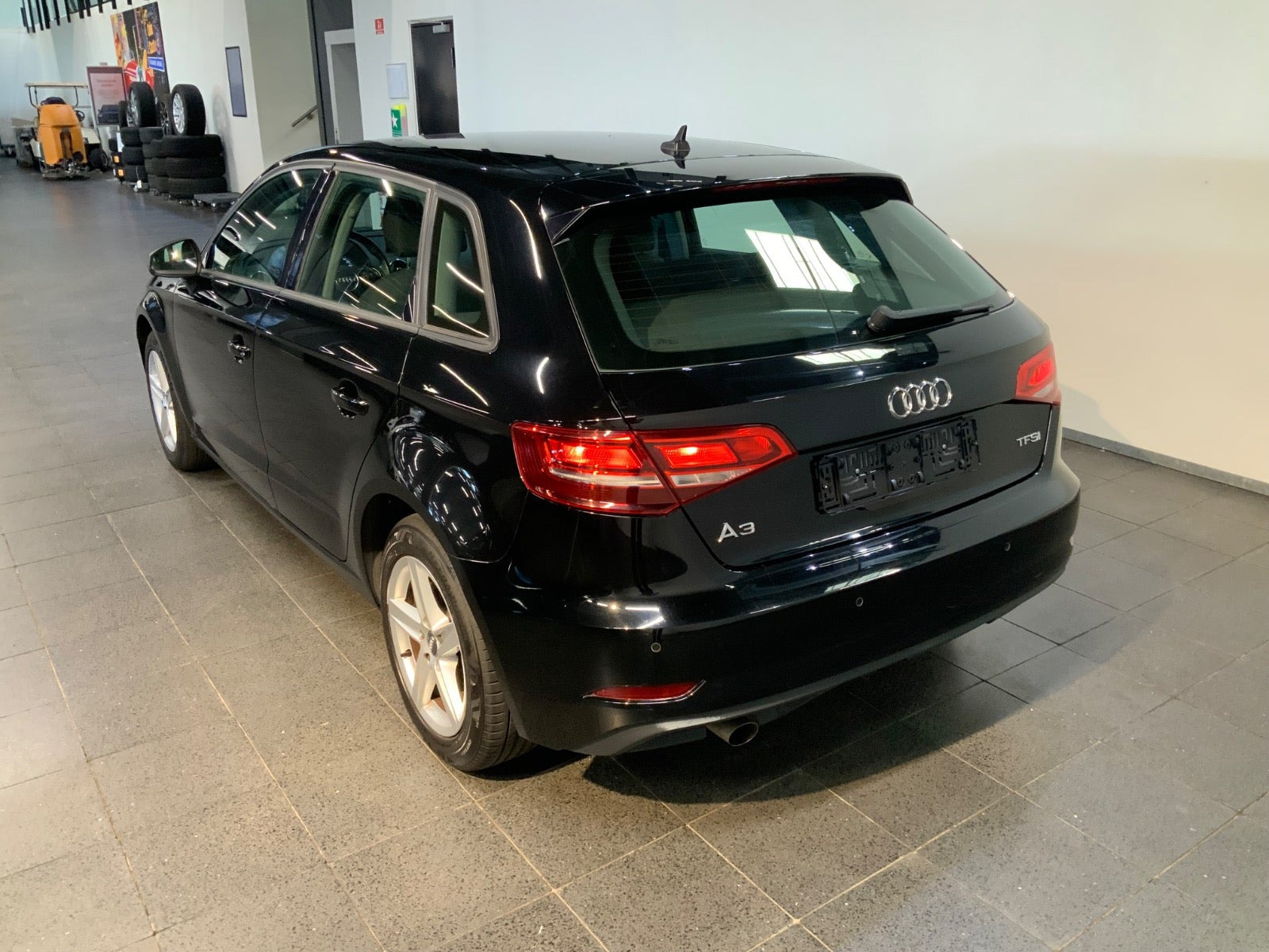 Sort Audi A3 fra 2018