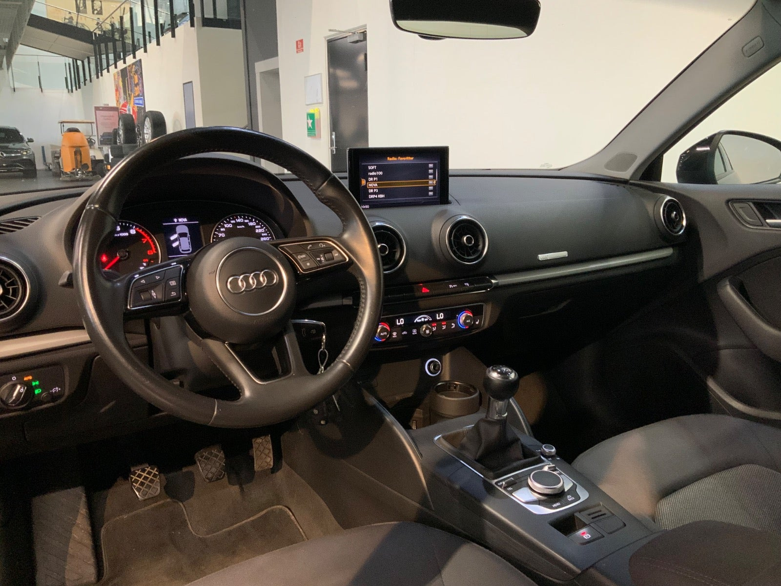 Sort Audi A3 fra 2018