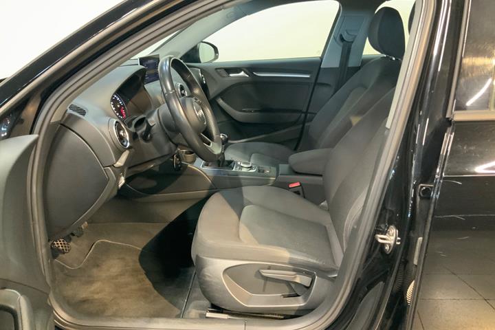 Sort Audi A3 fra 2018
