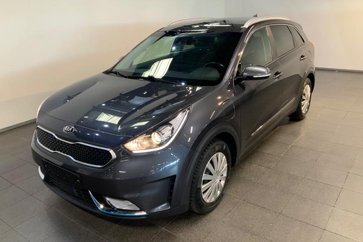 Grå Kia Niro fra 2019