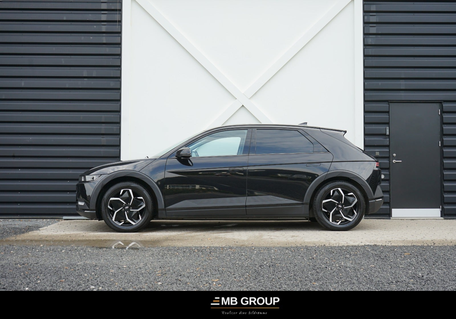 Gul Hyundai Ioniq 5 fra 2021