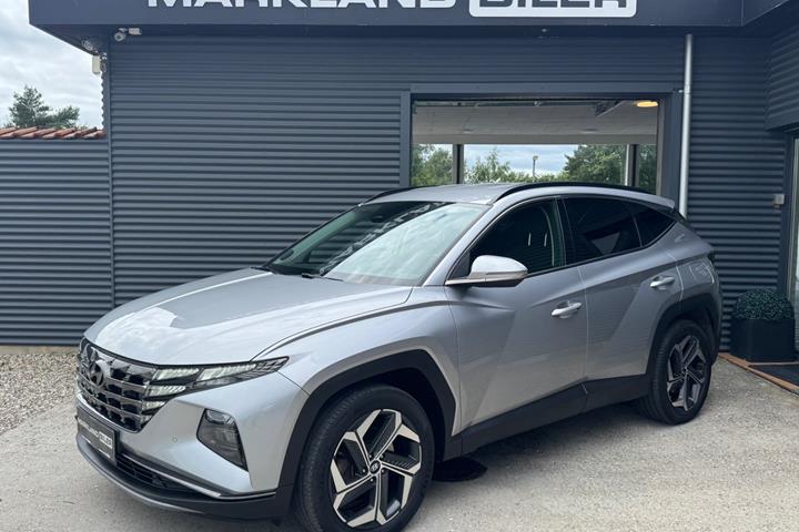 Sølv Hyundai Tucson fra 2022