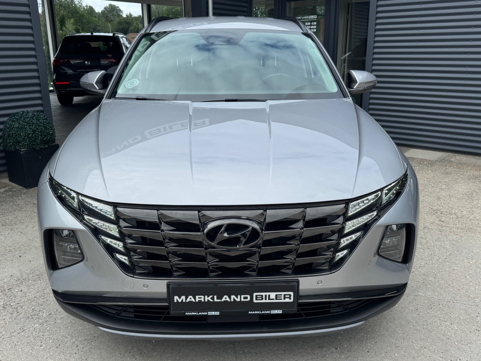 Sølv Hyundai Tucson fra 2022