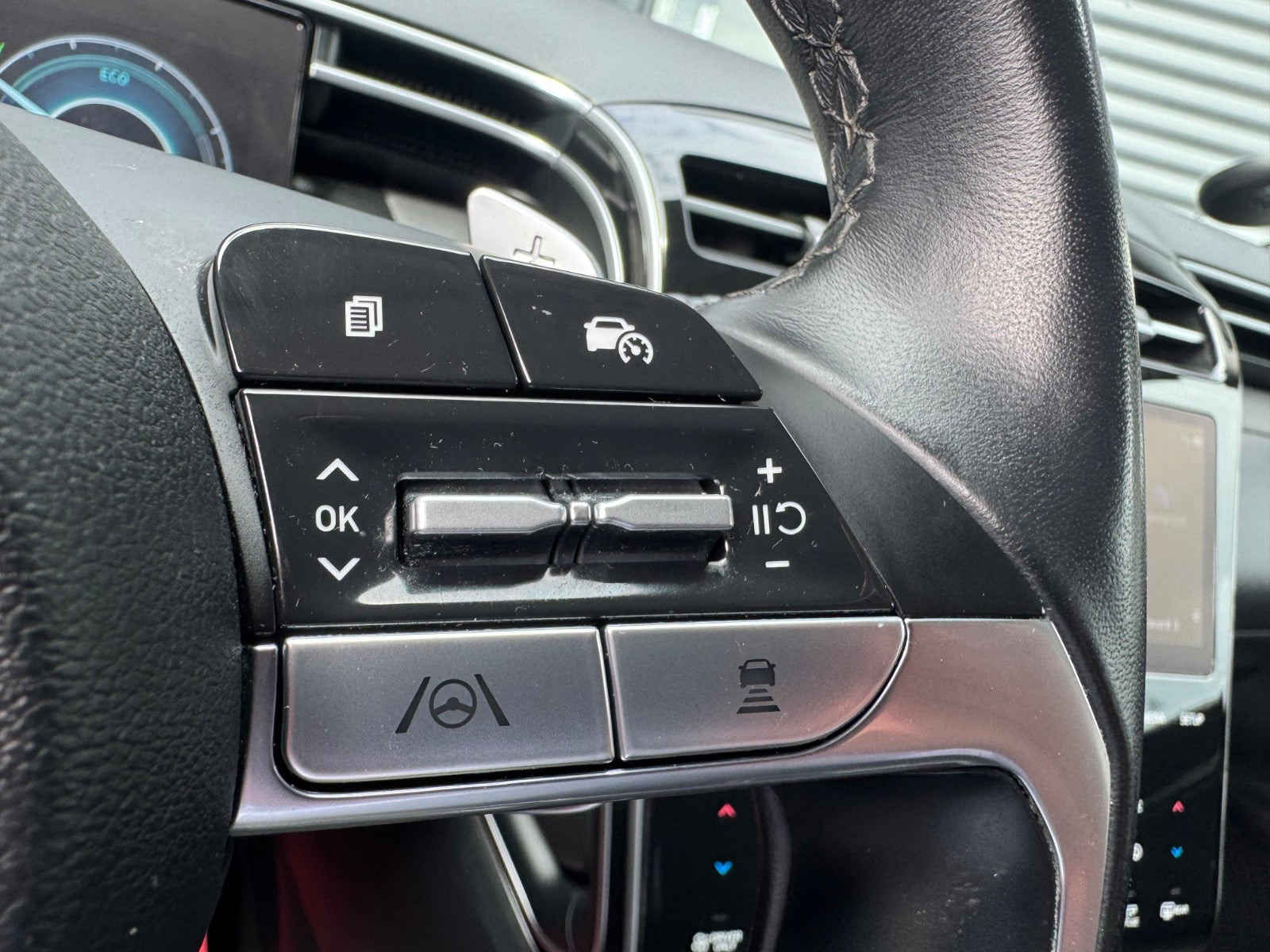 Sølv Hyundai Tucson fra 2022