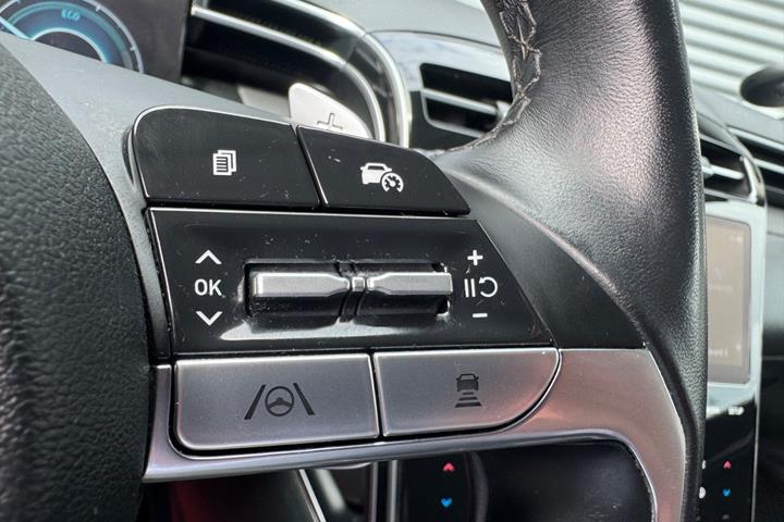 Sølv Hyundai Tucson fra 2022