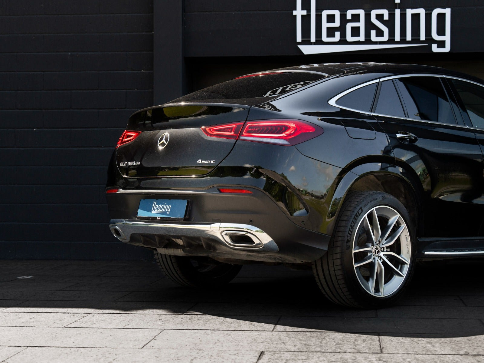 Sort Mercedes GLE350 de fra 2022