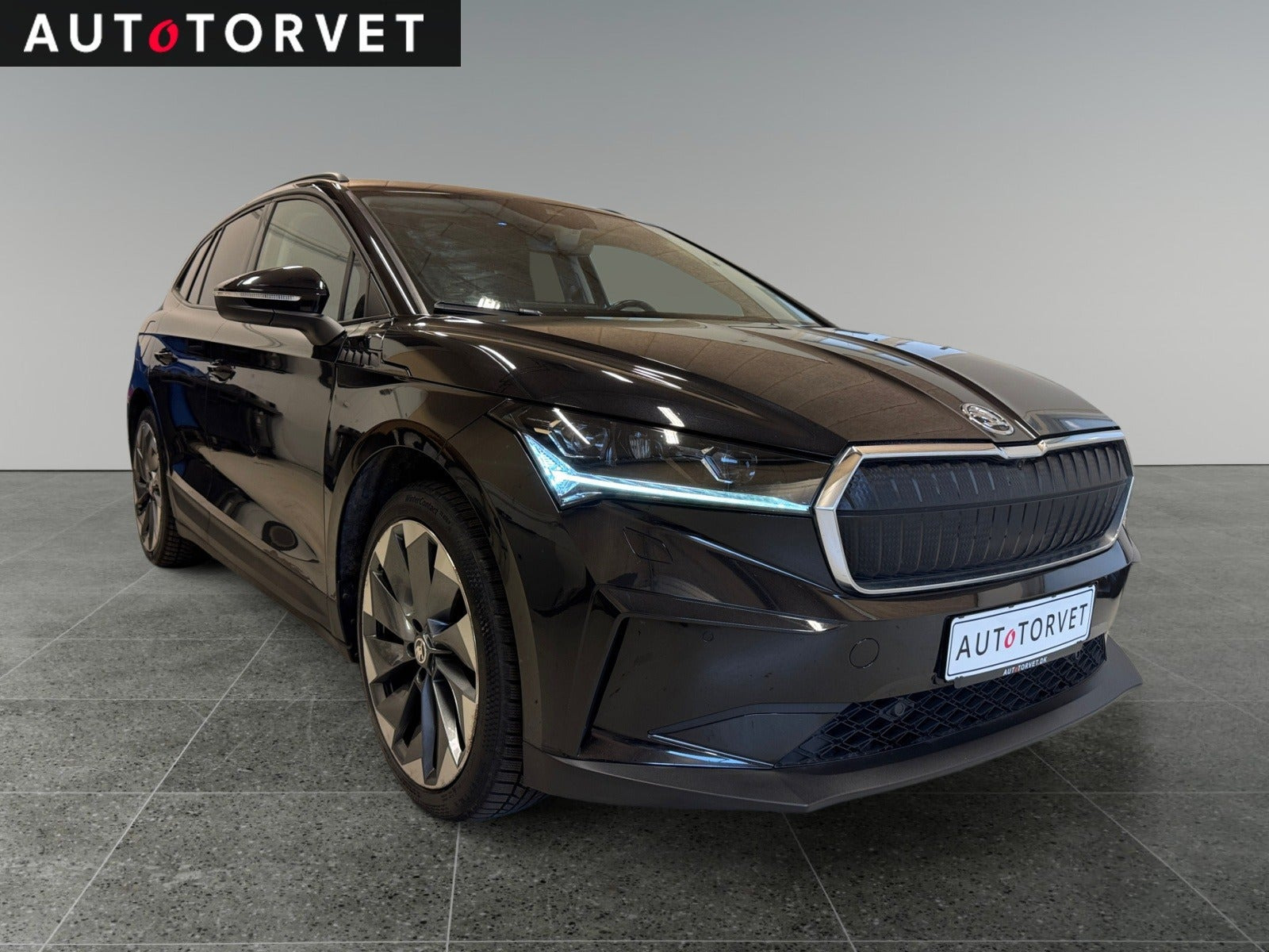 Sort Skoda Enyaq fra 2021