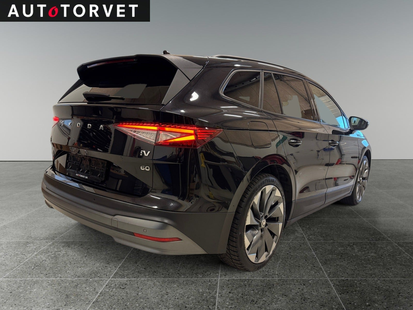 Sort Skoda Enyaq fra 2021