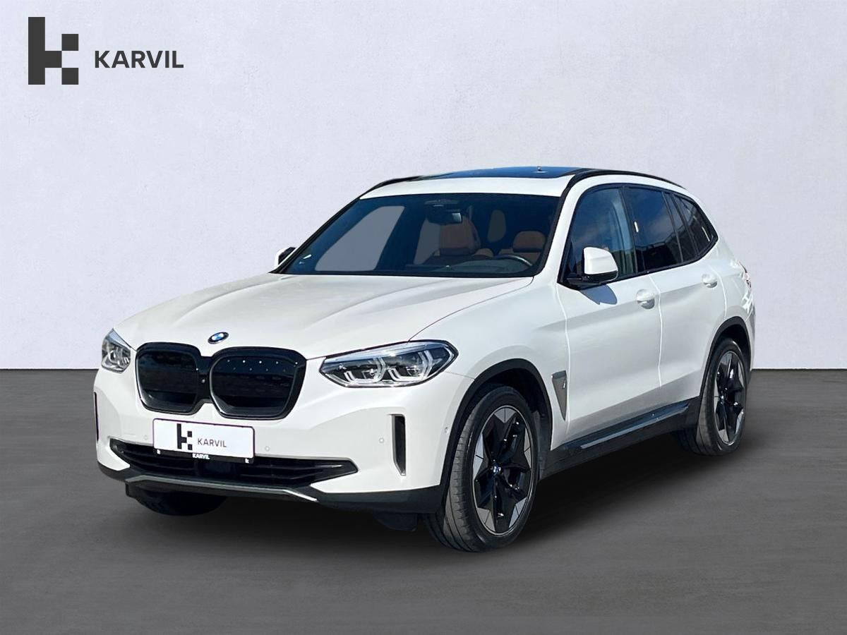 Hvid BMW iX3 fra 2021