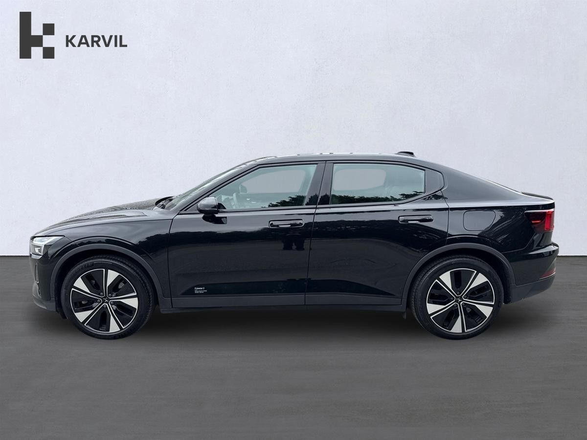 Sort Polestar 2 fra 2023